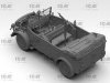 ICM 35502 Kfz.70 with MG 34 WWII German military vehicle 1/35